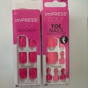 imPRESS Vibrant Pink Nail Set